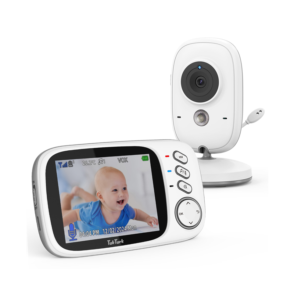 Outdoor Power Monitor - TakTark-Monitor de vídeo inalámbrico para bebé,