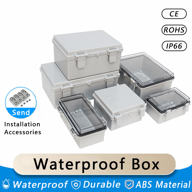 Outdoor Power Junction Box - Caja de conexiones eléctricas impermeable IP66,