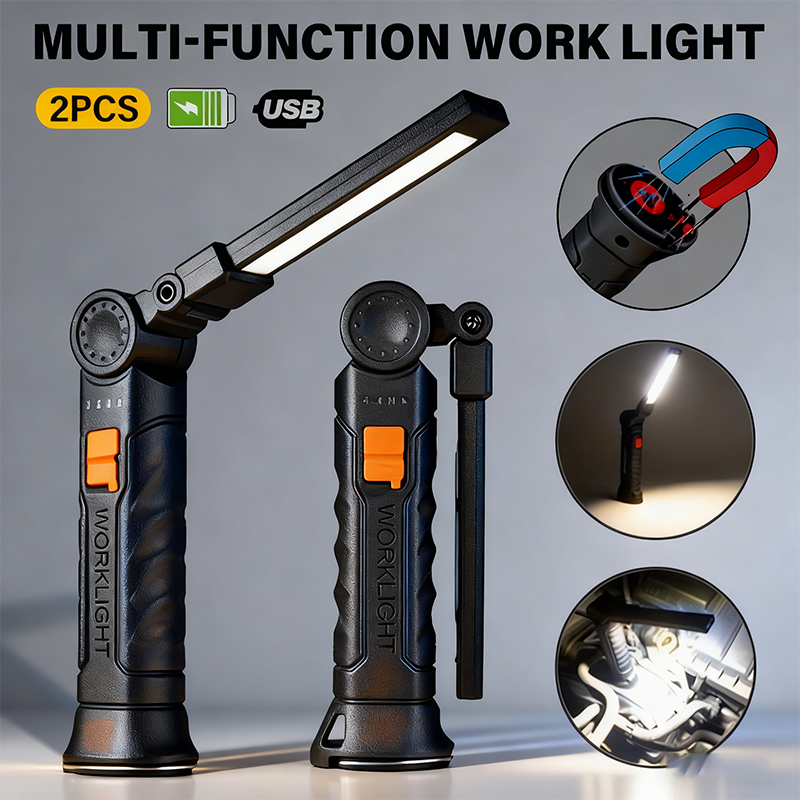 Outdoor Power Usb - Linterna LED COB portátil, luz de