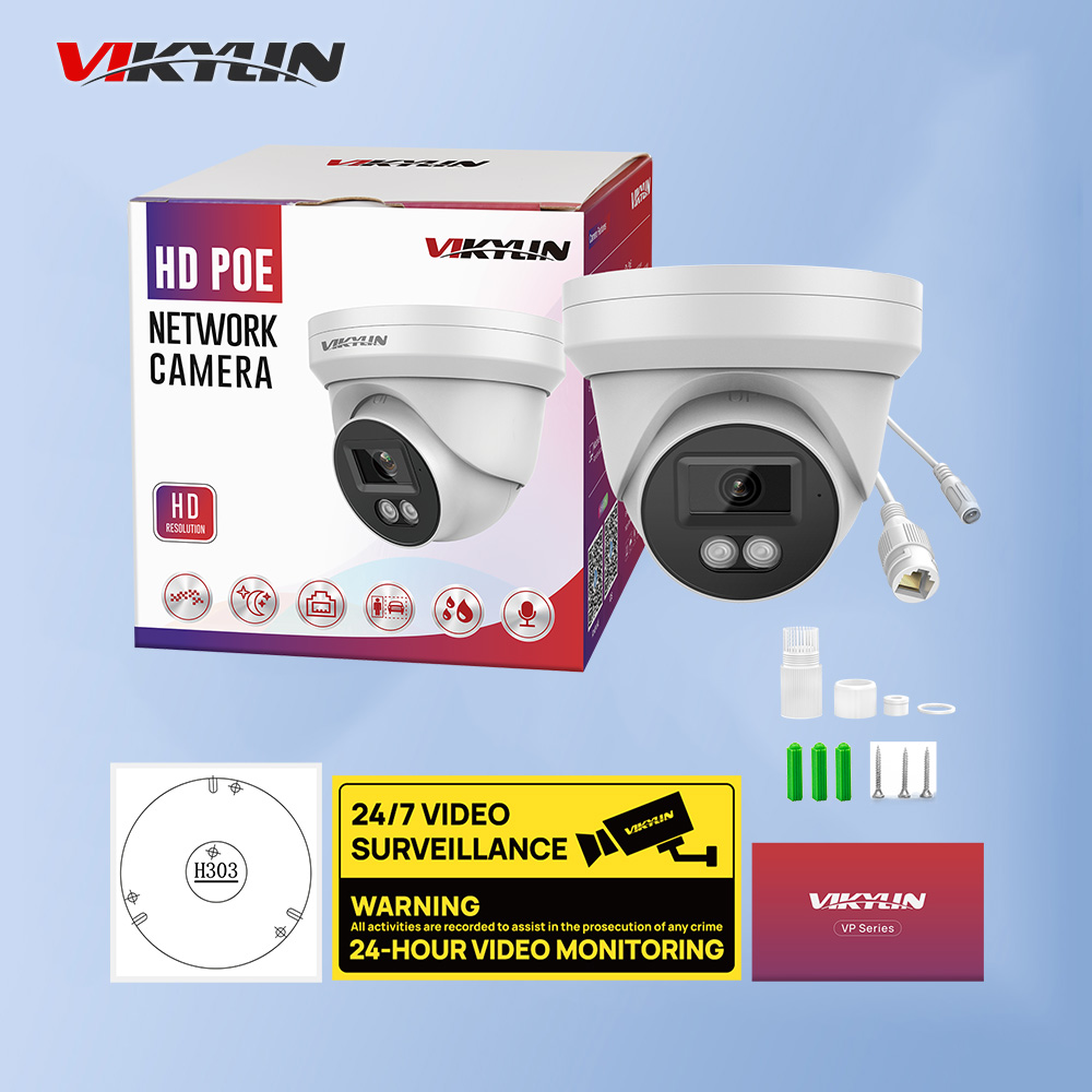 Outdoor Power G Motion - Cámara de Seguridad IP VIKYLIN 8MP