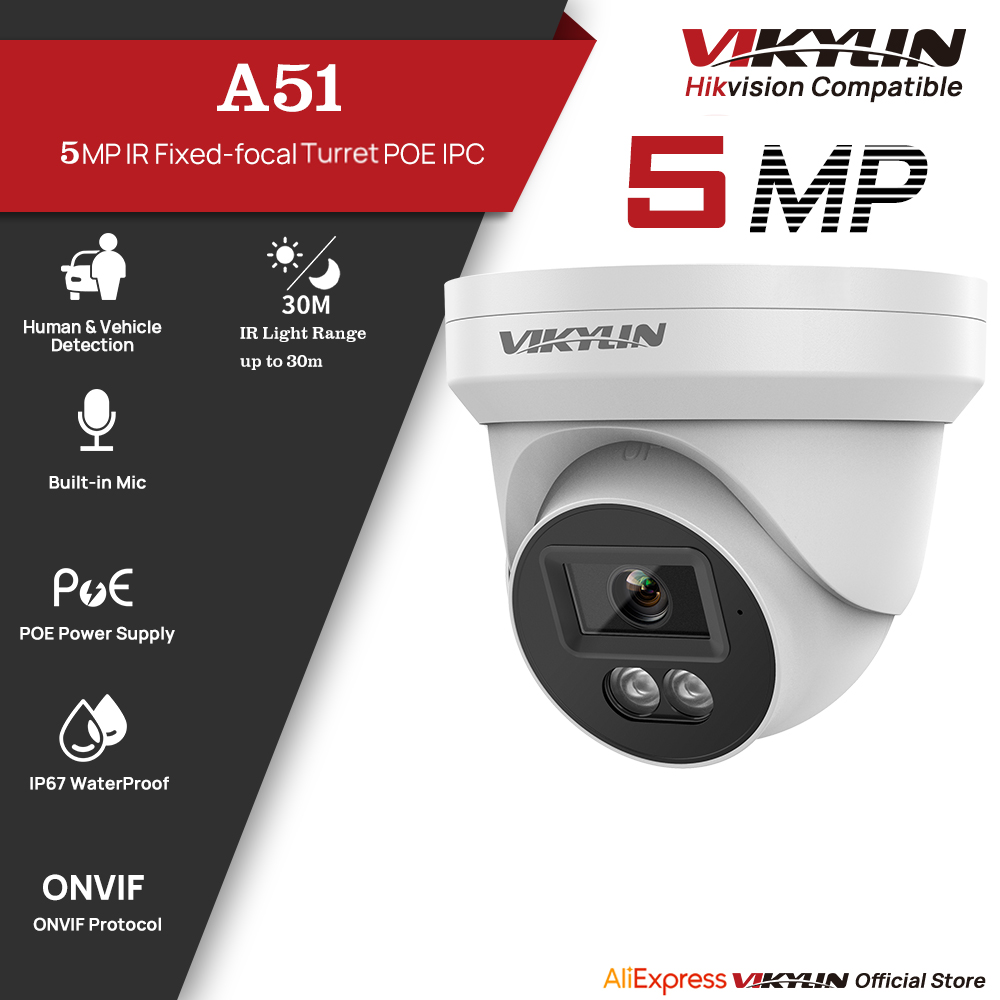 Outdoor Power G Motion - Cámara de Seguridad IP VIKYLIN de