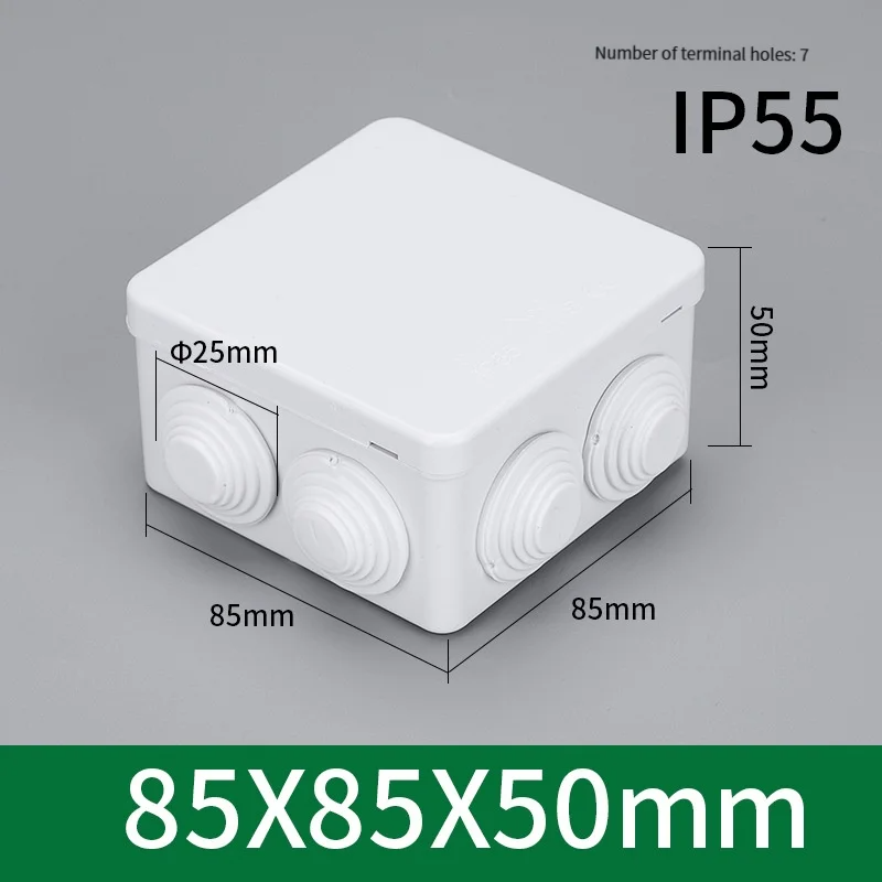 Outdoor Power Monitor - Caja de Distribución Eléctrica Impermeable de