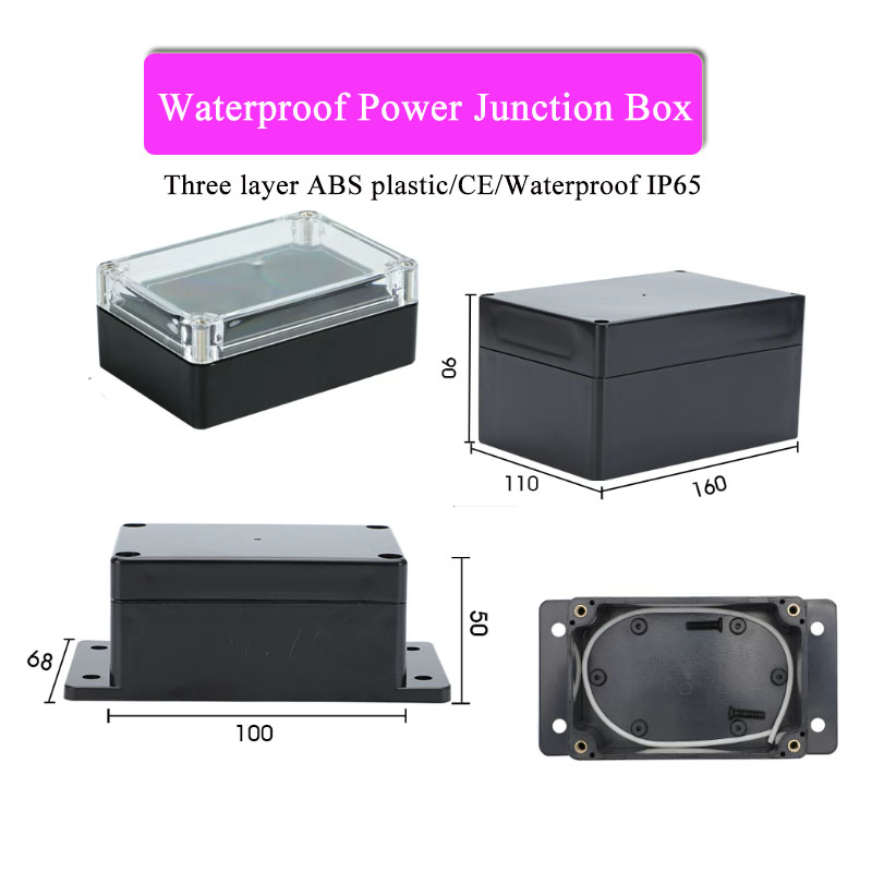 Outdoor Power Monitor - Caja de Conexiones Impermeable Triple de