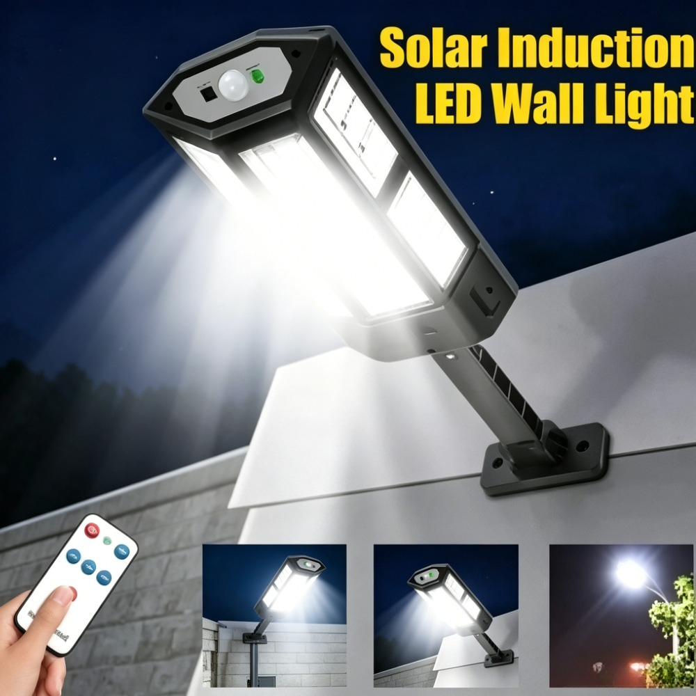 Outdoor Power Garage - Potente Lámpara Solar LED para Exteriores,