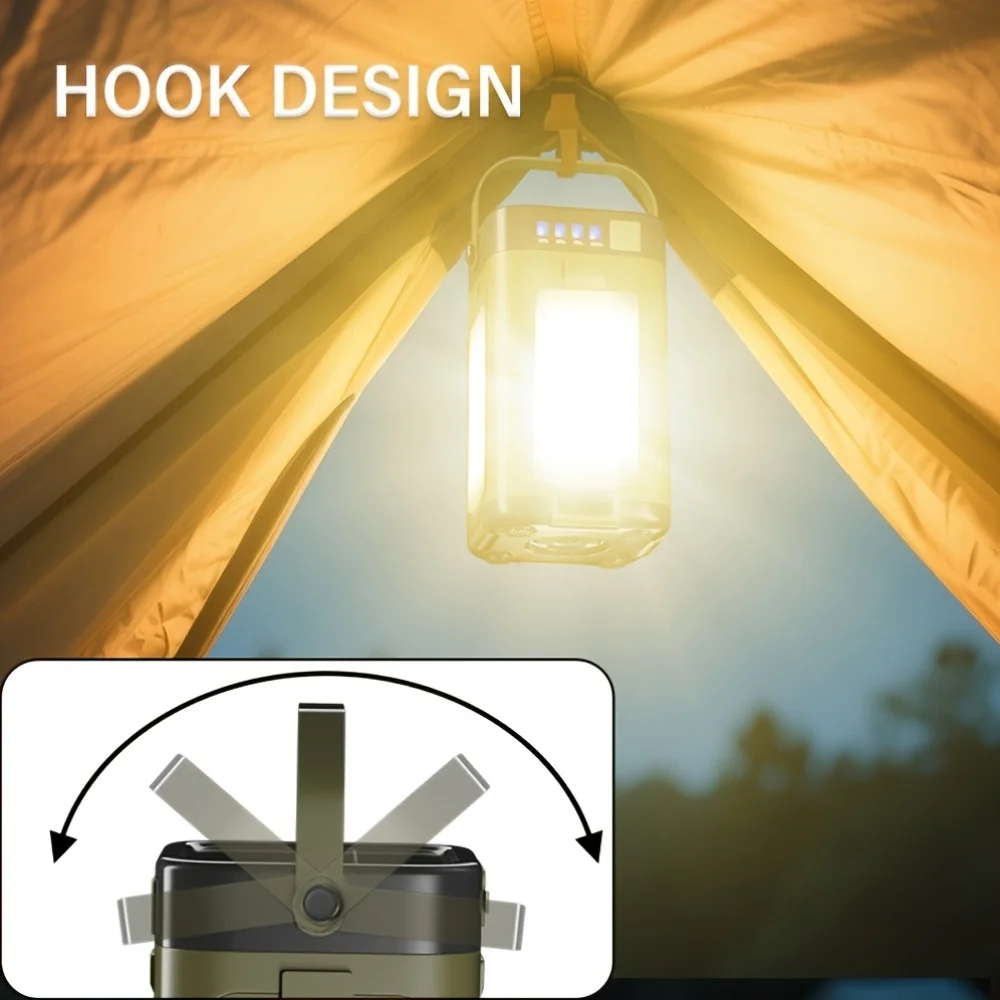 Lámpara Solar Portátil para Ca - Outdoor Power Bank reseña y precio