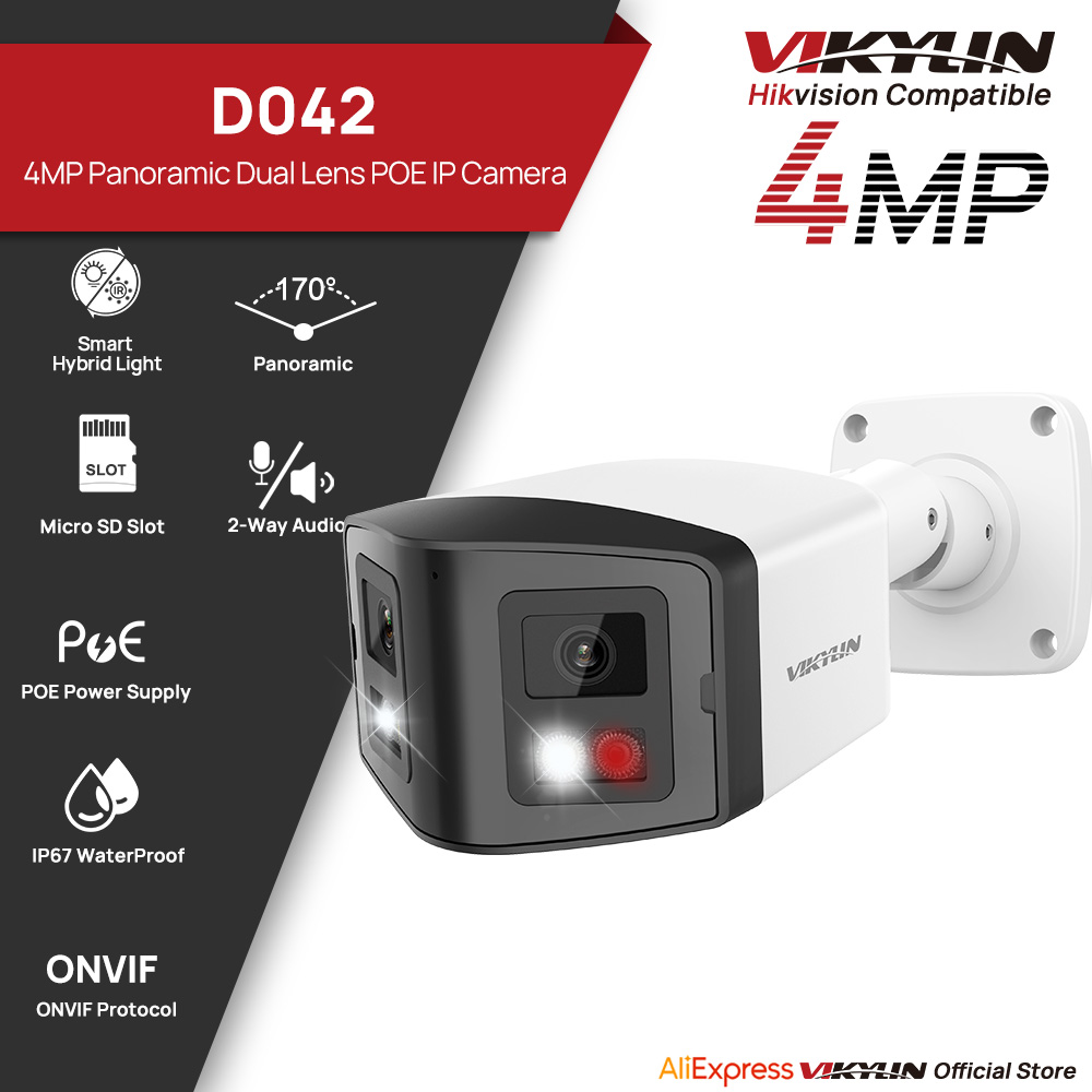 VIKYLIN 170 °   Cámara IP de s - Outdoor Power G Motion reseña y precio