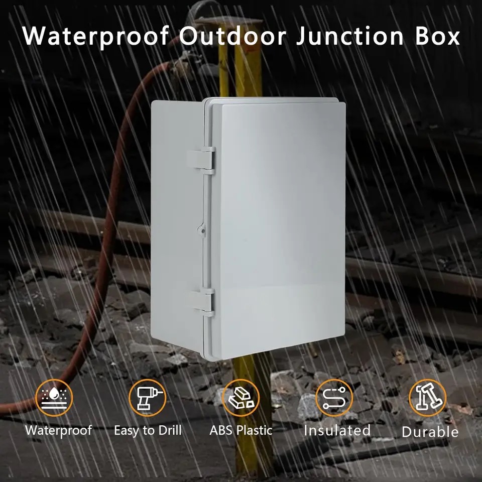 Caja de conexiones eléctricas  - Outdoor Power Junction Box reseña y precio