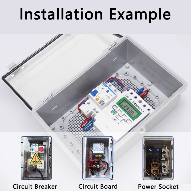 Caja de conexiones de energía  - Outdoor Power Junction Box reseña y precio