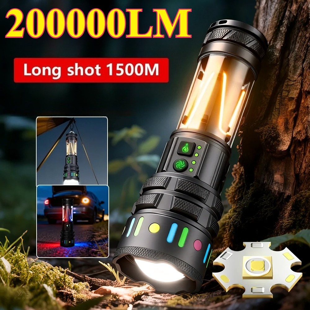 Potente Linterna LED Ultra Bri - Outdoor Power Bank reseña y precio