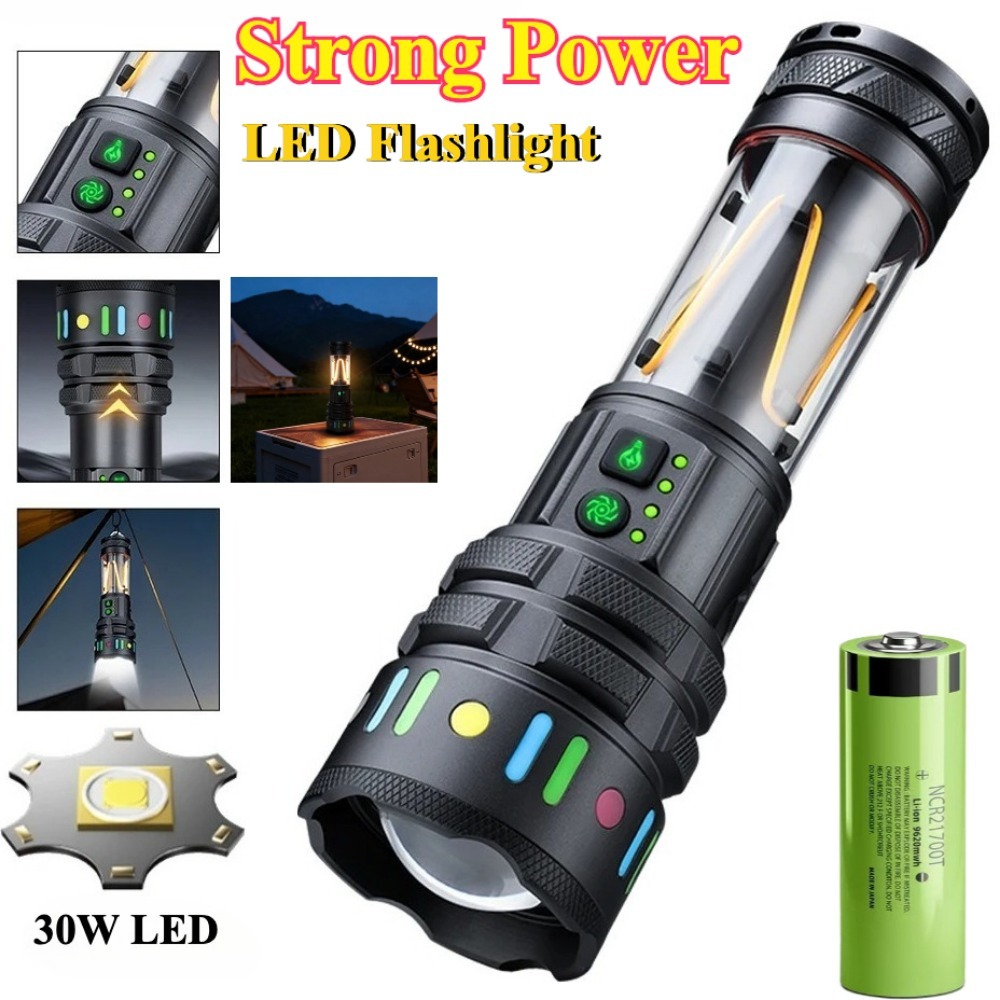Potente Linterna LED Ultra Bri - Outdoor Power Bank reseña y precio
