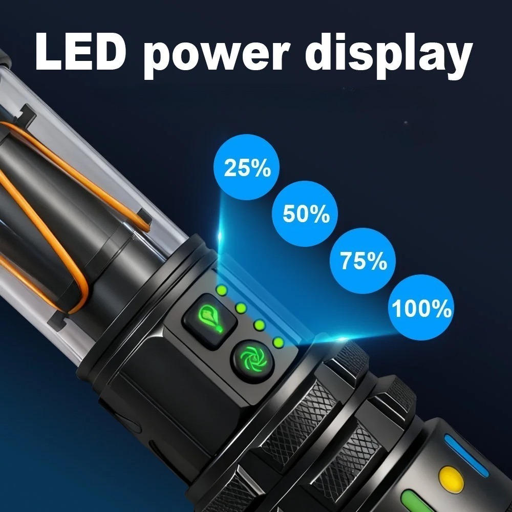 Potente Linterna LED Ultra Bri - Outdoor Power Bank reseña y precio