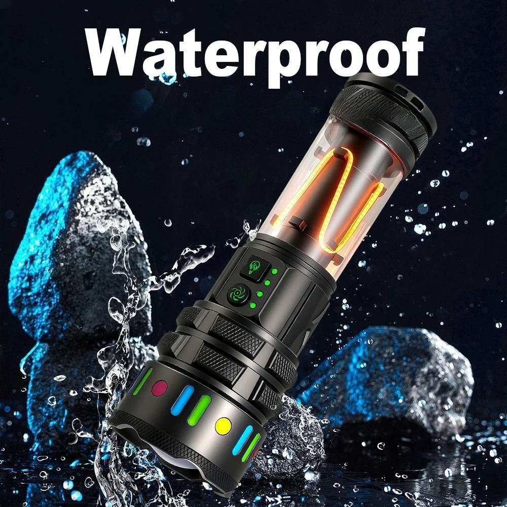 Potente Linterna LED Ultra Bri - Outdoor Power Bank reseña y precio