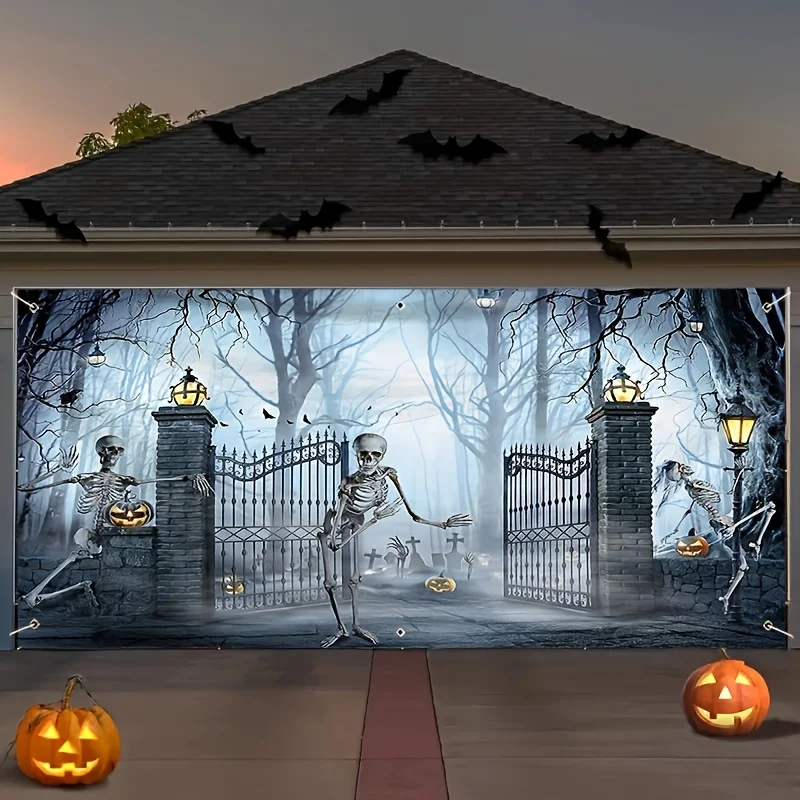 Pancarta Grande para Puerta de - Outdoor Power Garage reseña y precio