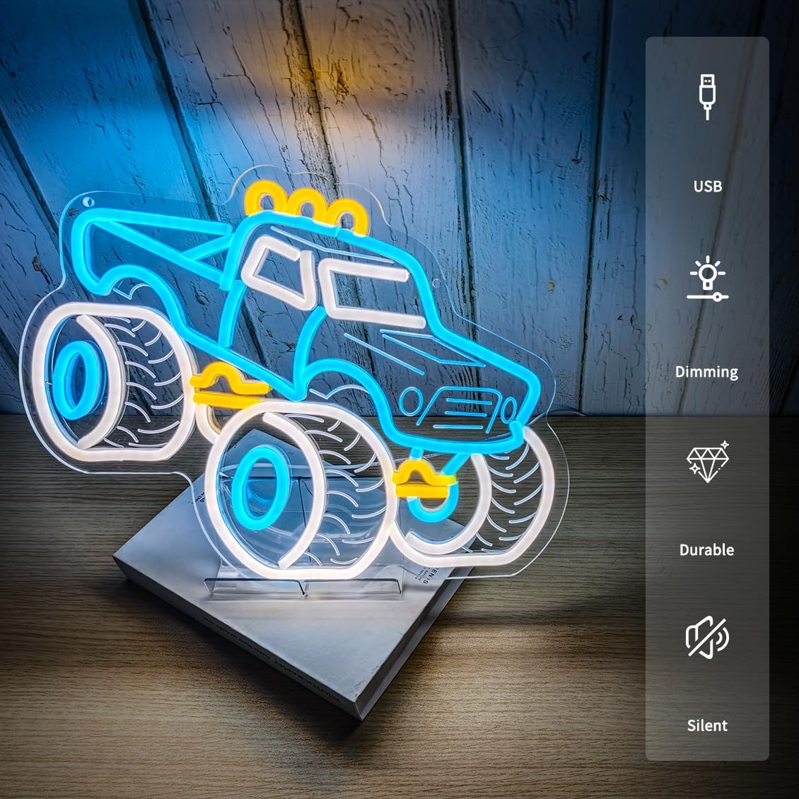   Letrero Luminoso LED de Ne - Outdoor Power Garage reseña y precio