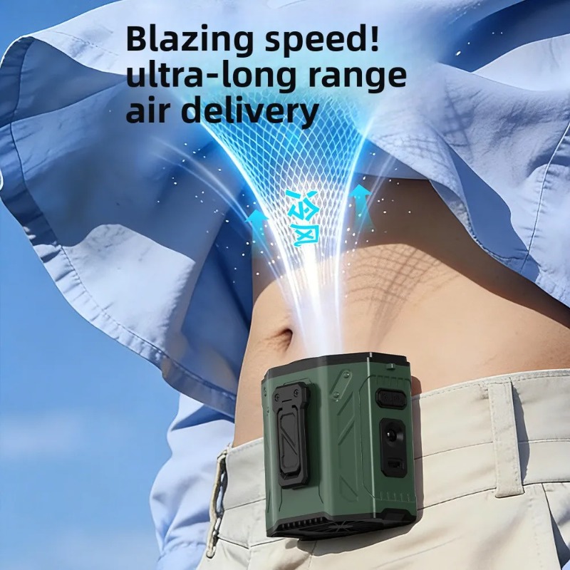 Ventilador de cuello recargabl - Outdoor Power Bank reseña y precio