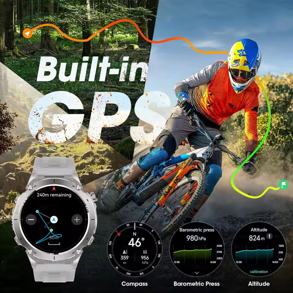 Nuevo reloj inteligente milita - Outdoor Power Monitor reseña y precio