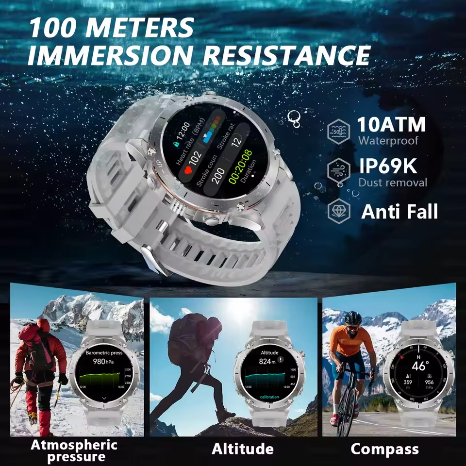 Nuevo reloj inteligente milita - Outdoor Power Monitor reseña y precio