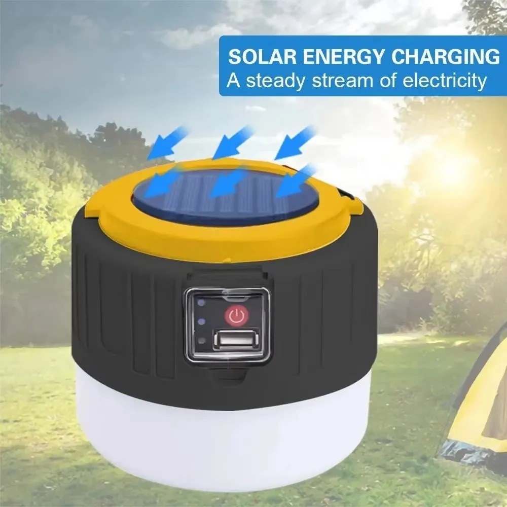 Linterna Solar para acampar, l - Outdoor Power Bank reseña y precio