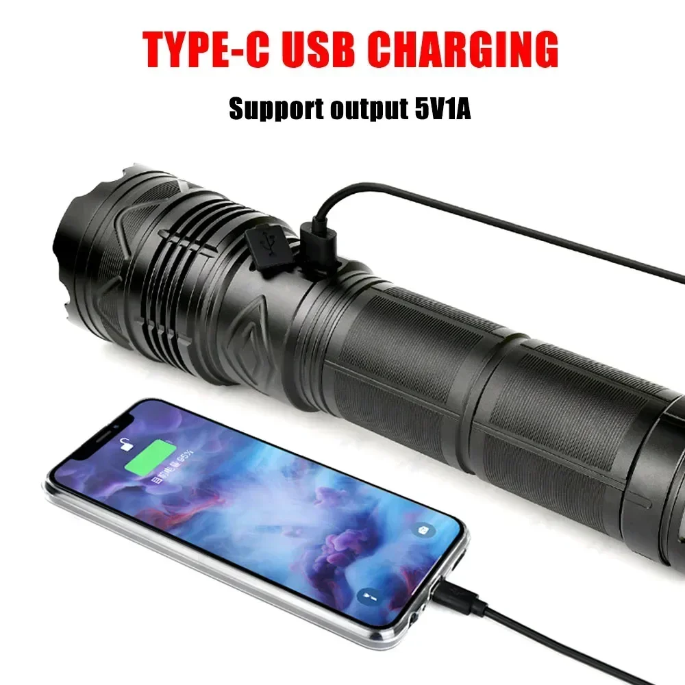 Linterna LED Súper Brillante d - Outdoor Power Bank reseña y precio