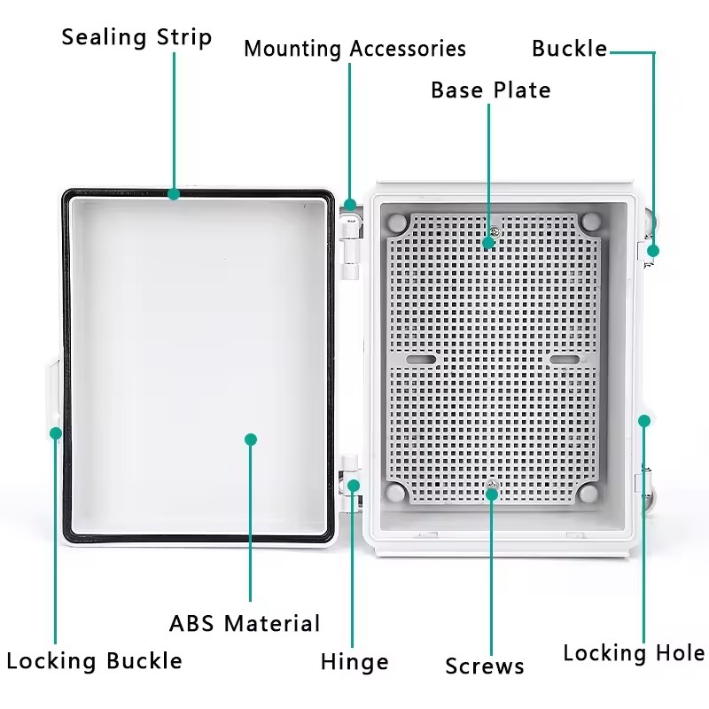 Caja de conexiones de energía  - Outdoor Power Junction Box reseña y precio