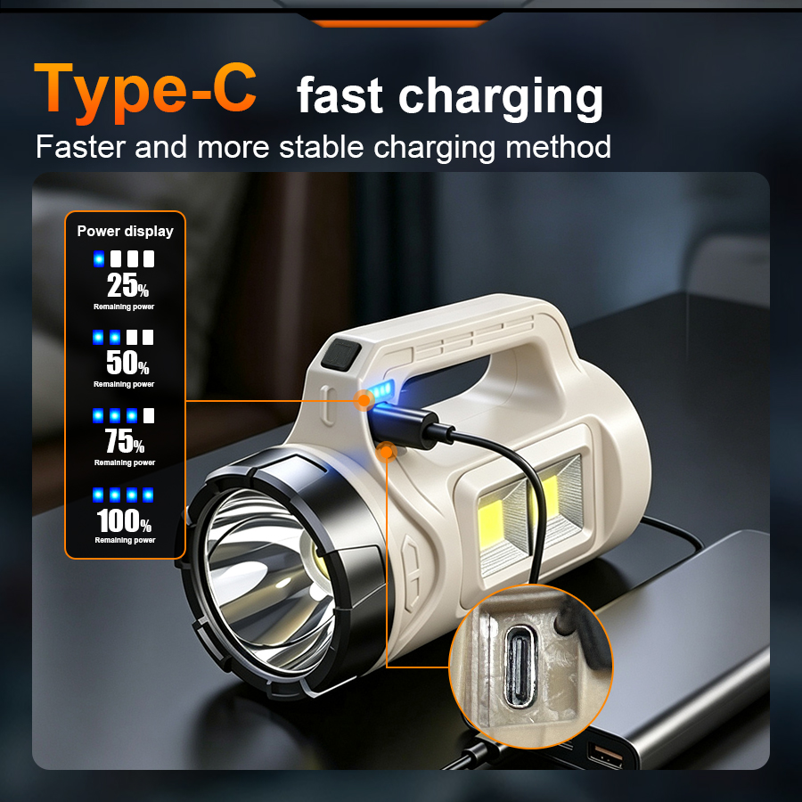 Antorcha LED de mano multiesce - Outdoor Power Bank reseña y precio