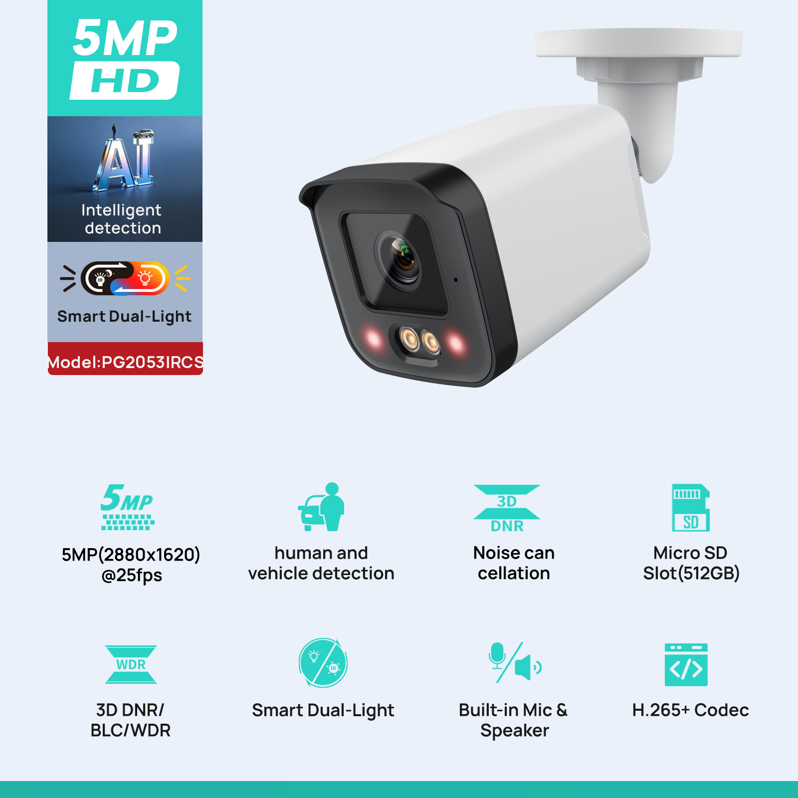 Cámara de Seguridad IP VIKYLIN - Outdoor Power G Motion reseña y precio