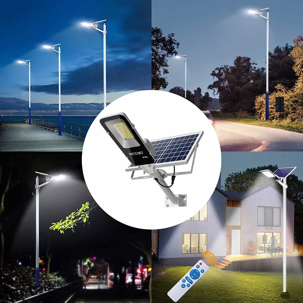 Luz Solar potente de 200W, far - Outdoor Power Garage reseña y precio