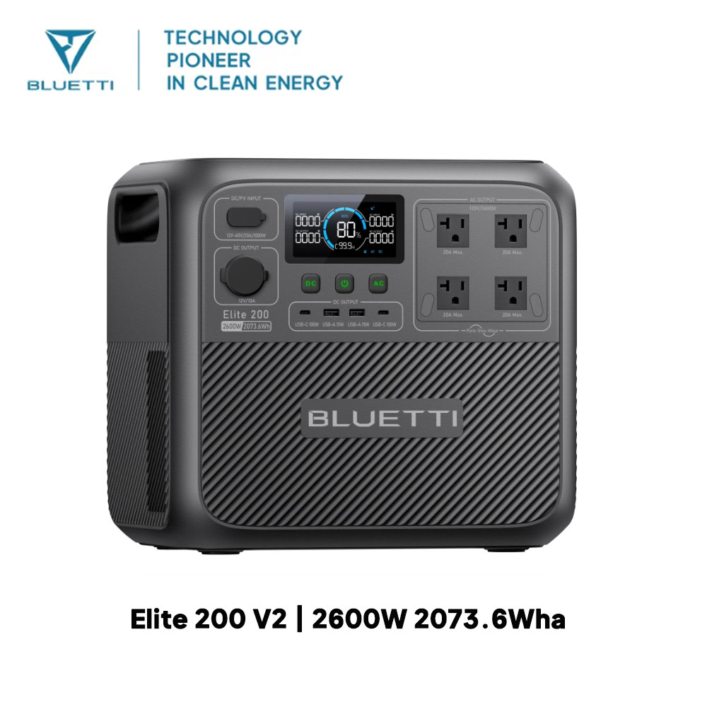 【Renew】BLUETTI Elite 200 V2 Es - Outdoor Power Bank reseña y precio