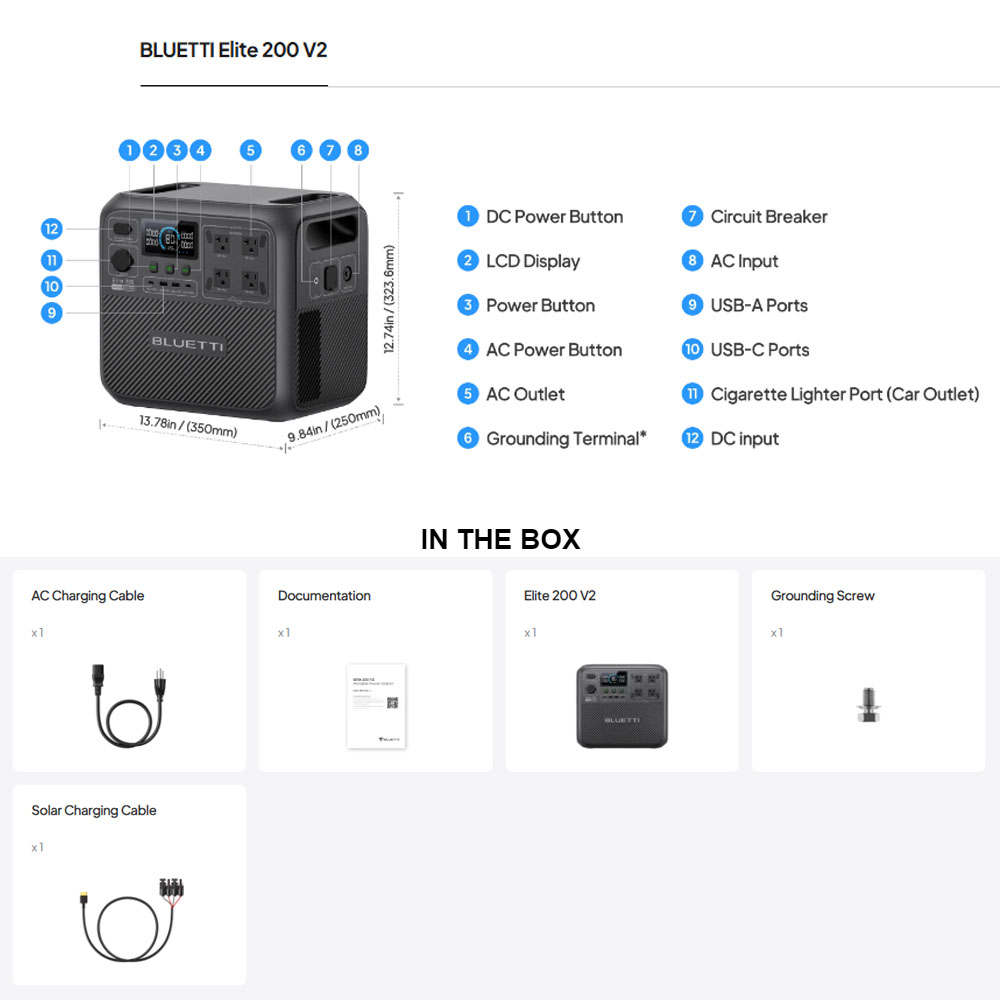 【Renew】BLUETTI Elite 200 V2 Es - Outdoor Power Bank reseña y precio