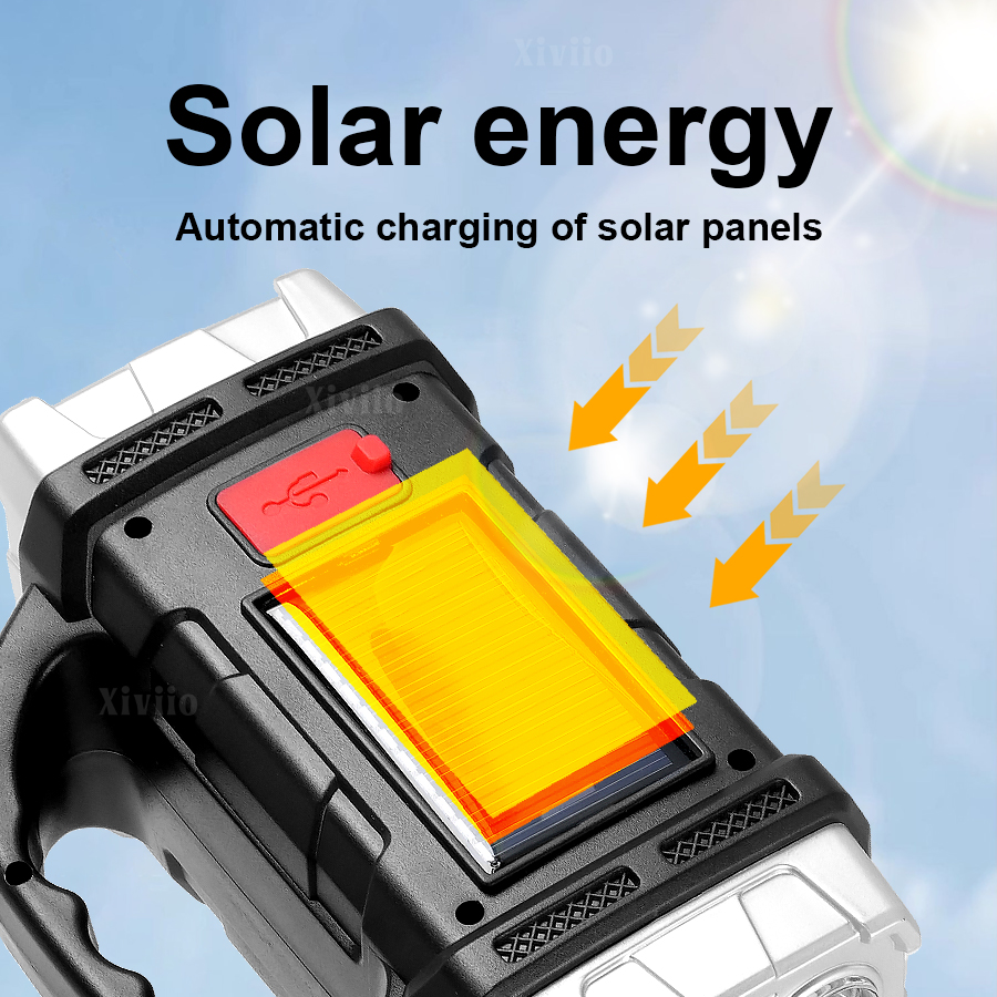 Nueva Linterna Solar LED de Al - Outdoor Power Bank reseña y precio