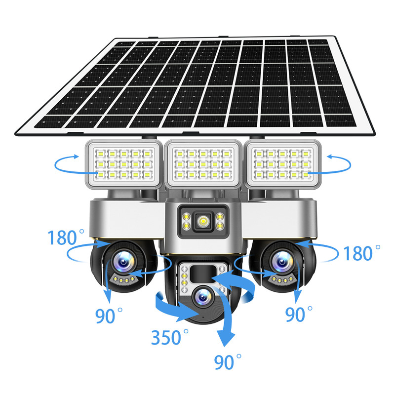 Cámara PTZ Solar de 3 Pantalla - Outdoor Power G Motion reseña y precio